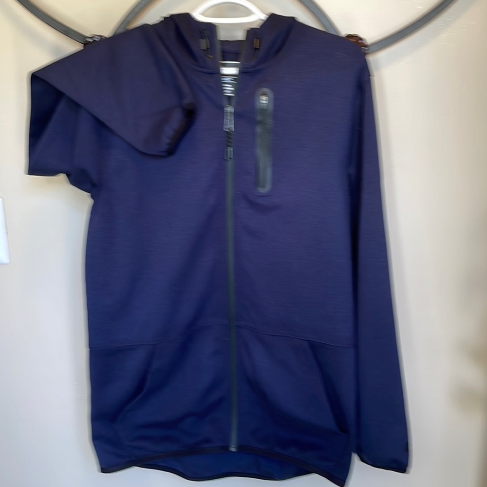 Russell navy medium jacket.